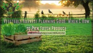 vegetable harvest planning guide