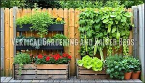 vertical gardening and raised beds
