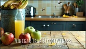 vinegar trap effectiveness