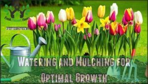 watering and mulching for optimal growth
