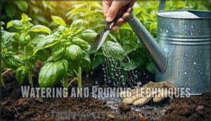 watering and pruning techniques
