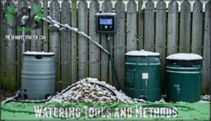 watering tools and methods