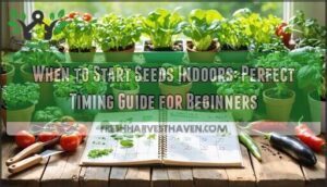 when to start seeds indoors