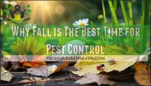 why fall is the best time for pest control