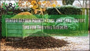 winter garden maintenance and care