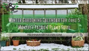 winter gardening calendar for zone 5