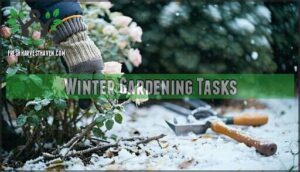 winter gardening tasks