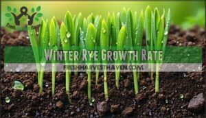 winter rye growth rate