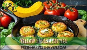 yellow squash patties
