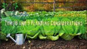 zone 8 and 9 planting considerations