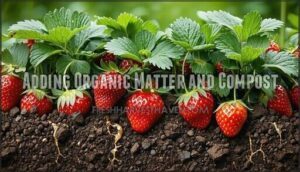 adding organic matter and compost