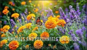 annuals and perennials for color
