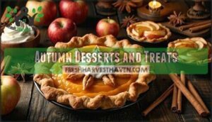 autumn desserts and treats