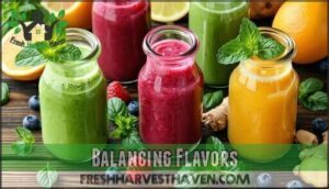 balancing flavors