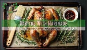 basting with marinade