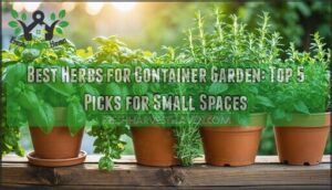 best herbs for container garden