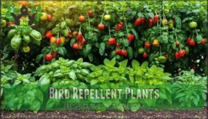 bird repellent plants
