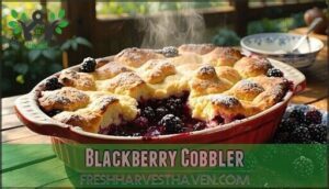 blackberry cobbler