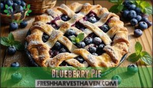 blueberry pie