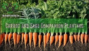 carrot and sage companion planting