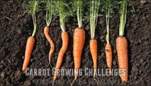 carrot growing challenges