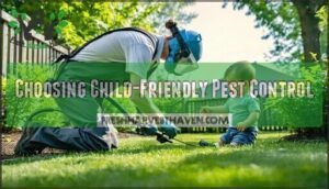 choosing child-friendly pest control
