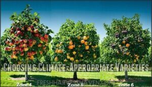 choosing climate-appropriate varieties