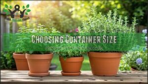 choosing container size