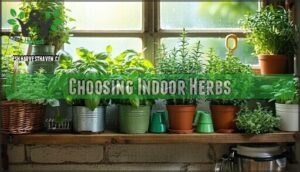 choosing indoor herbs