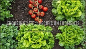 choosing site-specific amendments