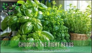 choosing the right herbs