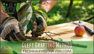 cleft grafting method