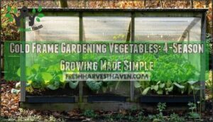cold frame gardening vegetables