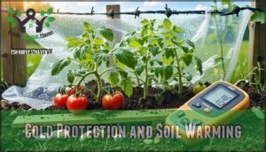 cold protection and soil warming