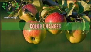 color changes