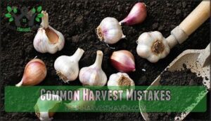 common harvest mistakes
