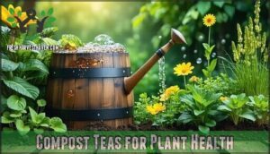 compost teas for plant health