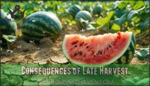 consequences of late harvest