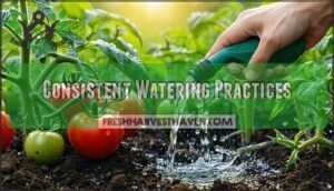consistent watering practices