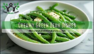 creamy green bean dishes