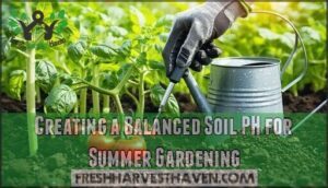creating a balanced soil ph for summer gardening
