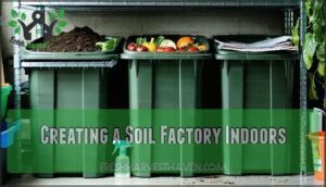 creating a soil factory indoors