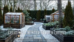 creating a winter garden layout
