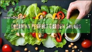 creating perfect garden salads