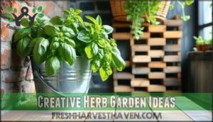 creative herb garden ideas