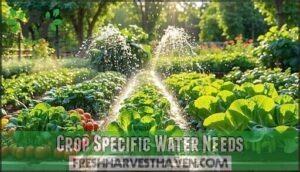 crop specific water needs