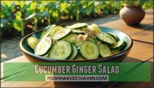 cucumber ginger salad