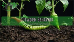 cutworm behavior