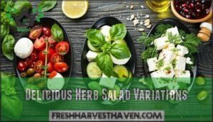 delicious herb salad variations