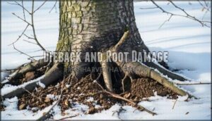 dieback and root damage